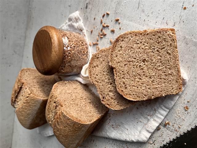 Chleb na zakwasie uczestniczki Chlebowni